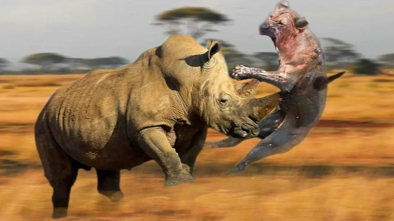 Do Lions Attack Rhinos